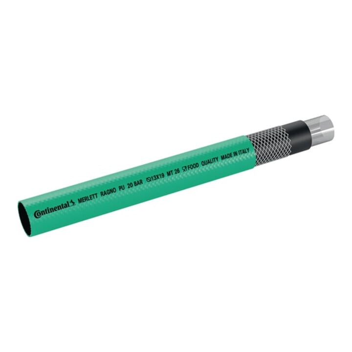 Gewebeschlauch Ragno PU ID 13mm AD 19mm L.30m grün CONTINENTAL