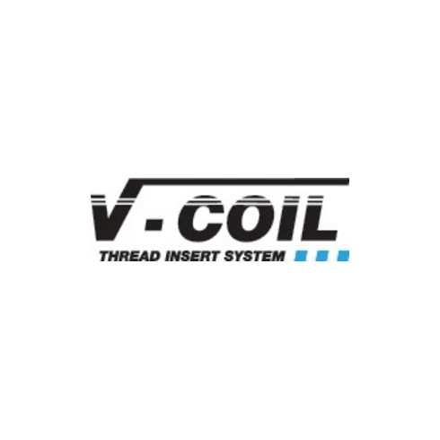 Gewindeeinsatz DIN8140 Typ Standard f. M5x0,8mm rostfrei. Stahl 1,5xD V-COIL