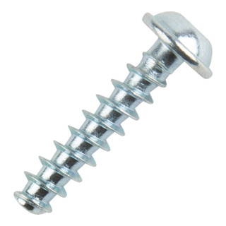 25x M3x10mm Linsenkopfschrauben Kreuz DIN7985 verz PE LIKO3x10KR