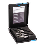 Gewindeschneidzeugsatz M6-M10/G1/4-G1/8 Zoll HSS-G 6-tlg.VÖLKEL