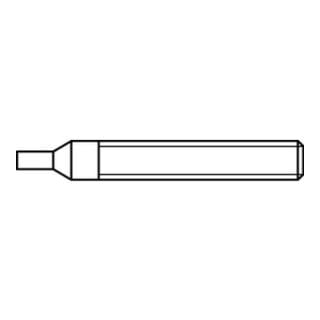 Gewindespindel R 88334 f.Einbauwerkzeug SR M12/Nr.2 Stahl 1 Stück AMECOIL
