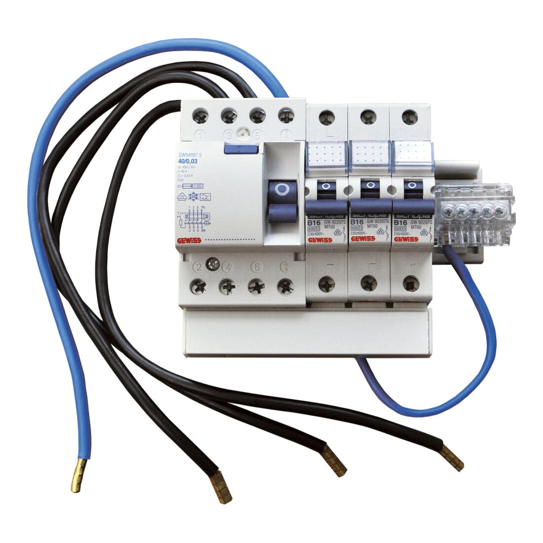 Gewiss Kit de départ compteur pour lave-linge GW96080
