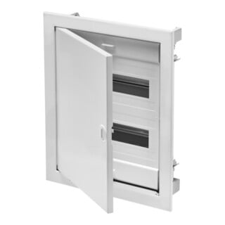 Gewiss Petit tableau de distribution encastré 24(2x12) modules avec porte GW40152N