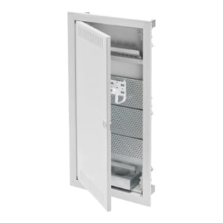 Gewiss Répartiteur multimédia encastré 48 (4x12) modules avec porte GW40174N