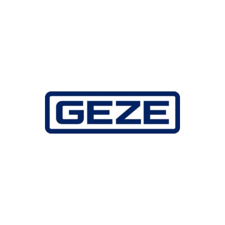 GEZE Amortisseur de porte ActiveStop appliqué argent HLT