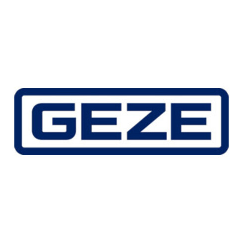GEZE attelage standard argent Support. f. TS 1500