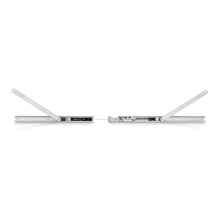 GEZE Boxer Coulissant E-ISM pour Boxer Bandes en argent.