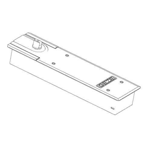 GEZE BTS TS 550 NV Retard à la fermeture EN 3-6 max.1400mm max.1400mm poids de porte 300kg