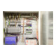 GEZE Centrale de commande de secours RWA MBZ 300 24V DC en saillie en tôle d'acier grise