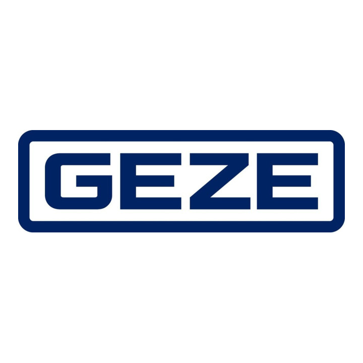 GEZE Centrale de commande d'urgence RWA MBZ 300 24V DC tôle d'acier grise N48K