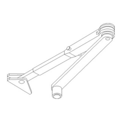 GEZE Feststellgestänge ein- und ausschaltbar TS 2000