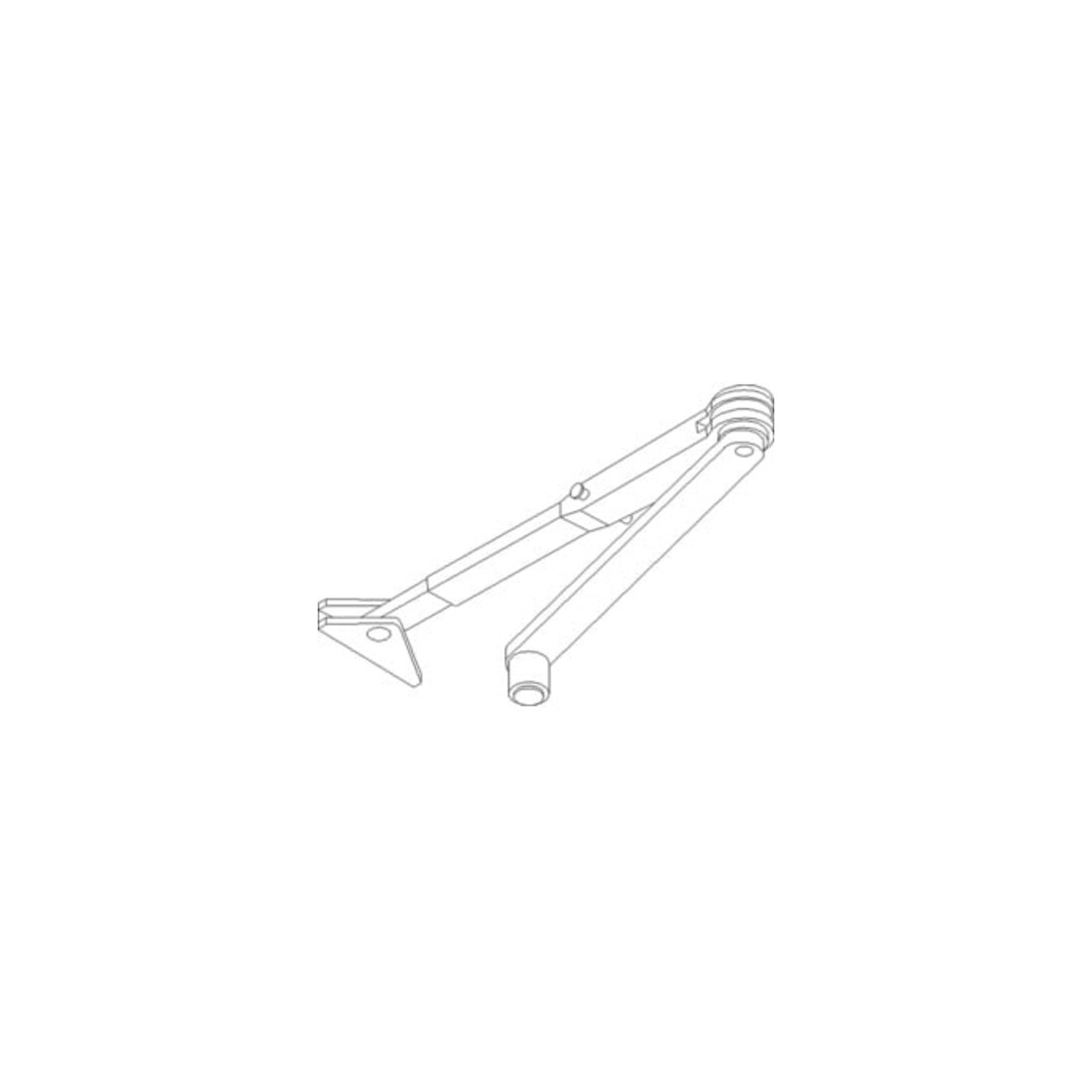 GEZE Feststellgestänge ein- und ausschaltbar TS 2000