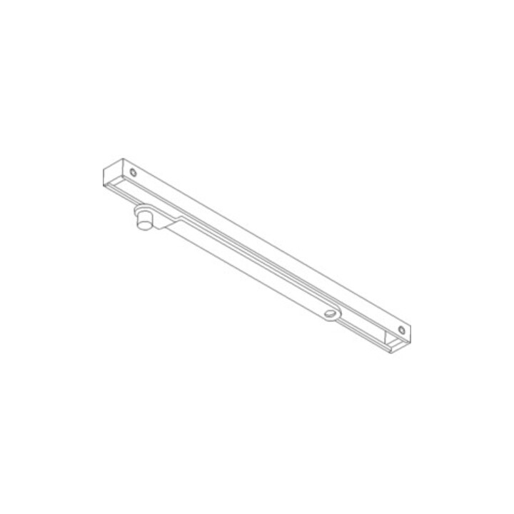 GEZE Gleitsch.f.TS 1500 G argent rail standard/sans fixation