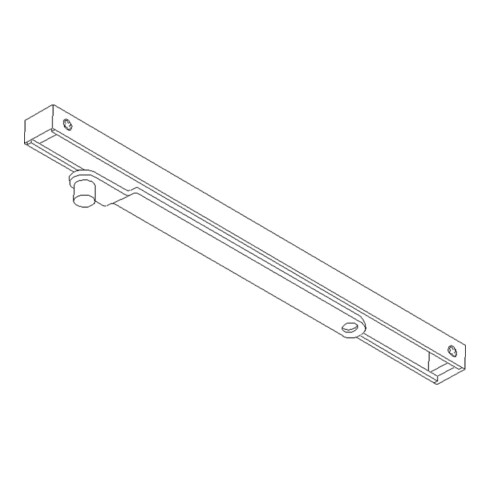 GEZE Gleitsch.f.TS 1500 G argent rail standard/sans fixation