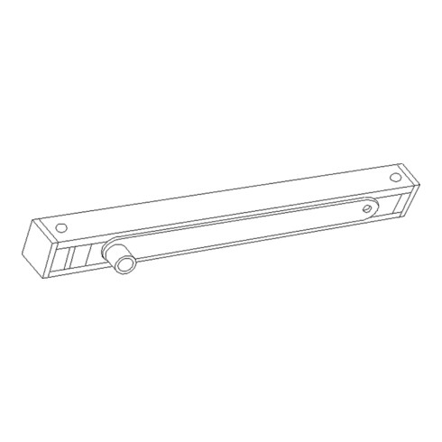 GEZE Gleitsch.T-Stop f.TS3000V/TS5000/TS5000L silber mech.