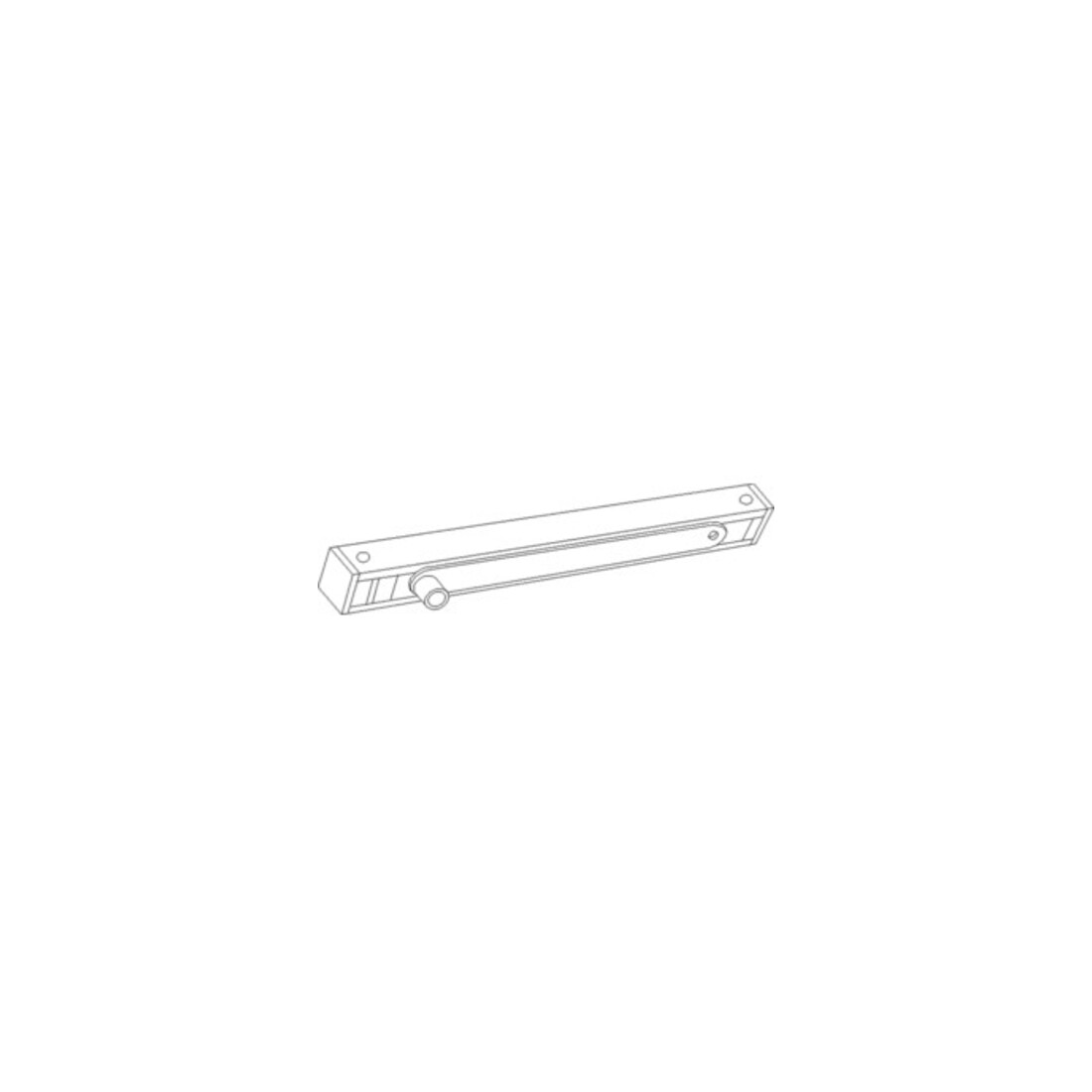 GEZE Gleitsch.T-Stop f.TS3000V/TS5000/TS5000L silber mech.