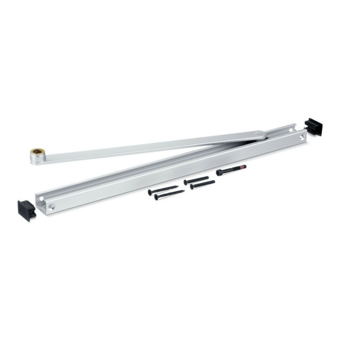 GEZE Gleitschiene silberfarbig zu TS 3000/5000