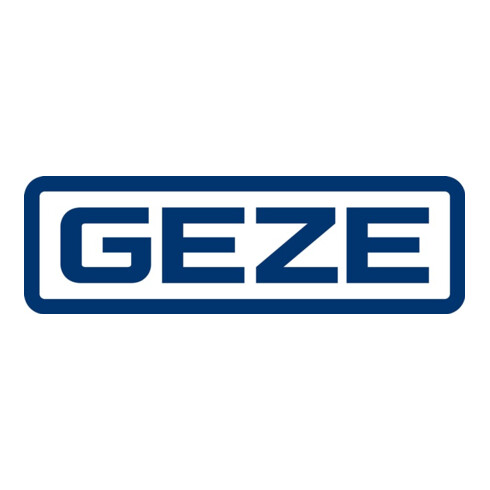 GEZE Montage-/Gegenplatte für Ganzglastüren