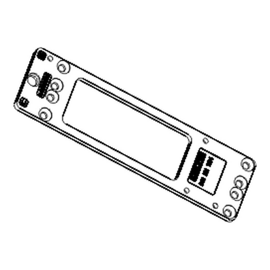 GEZE Plaque de montage pour TS 2000 NV / NV BC