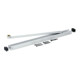 GEZE Rail coulissante argentée pour TS 3000/5000-5