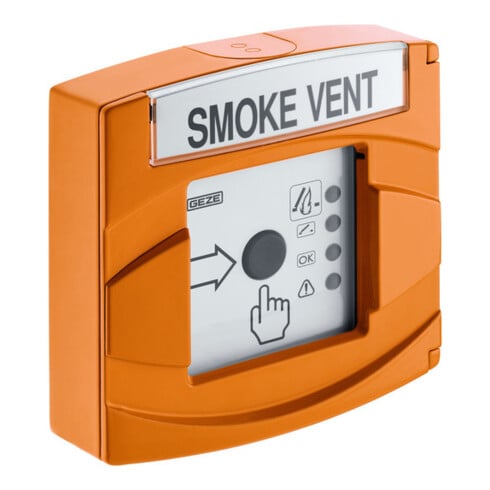 GEZE RWA-Taster FTF4A orange VdS Technischer Melder