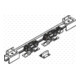 GEZE Schiebesyst.Rollan 40 NT 40kg 1650mm vantail bois complet 50-59cm Wm./Dm.