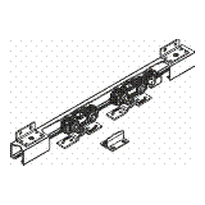 GEZE Schiebesystème Rollan 40 NT 40kg 1900mm vantail bois complet 50-97cm L/l