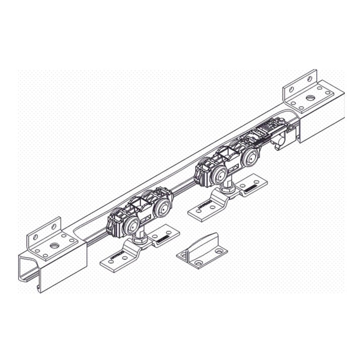 GEZE Schiebet.Beschl. 80 NT Flügelbreite 50-97cm