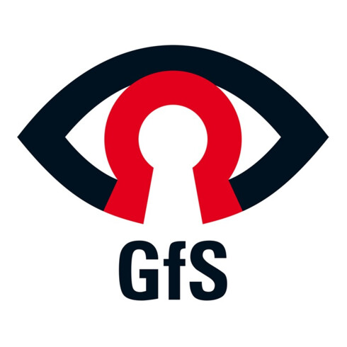 GFS Couvercle de porte de secours type E Fusible pour crémone Makrolon réutilisé