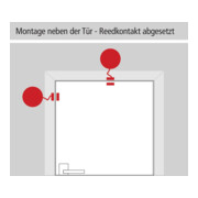 GFS Überwachungsgerät Dexcon o.Voralarm Überwachung v.Türen u.Fenstern Ku.rot-5