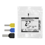 Ghiera doppia Wiha con collare in plastica codice colore 2 misura nominale 2 x 6,00 mm 2