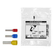 Wiha Ghiera con collare in plastica Codice colore 1 Colore bianco-1