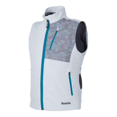 Makita Gilet di raffreddamento a batteria, bianco