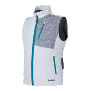 Gilet climatique Makita à piles, blanc