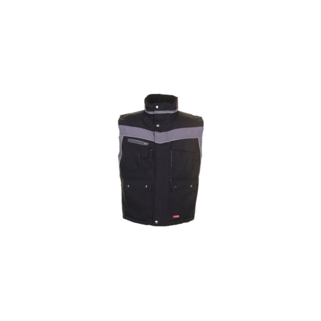 Gilet d'hiver Planam Plaline noir/zinc