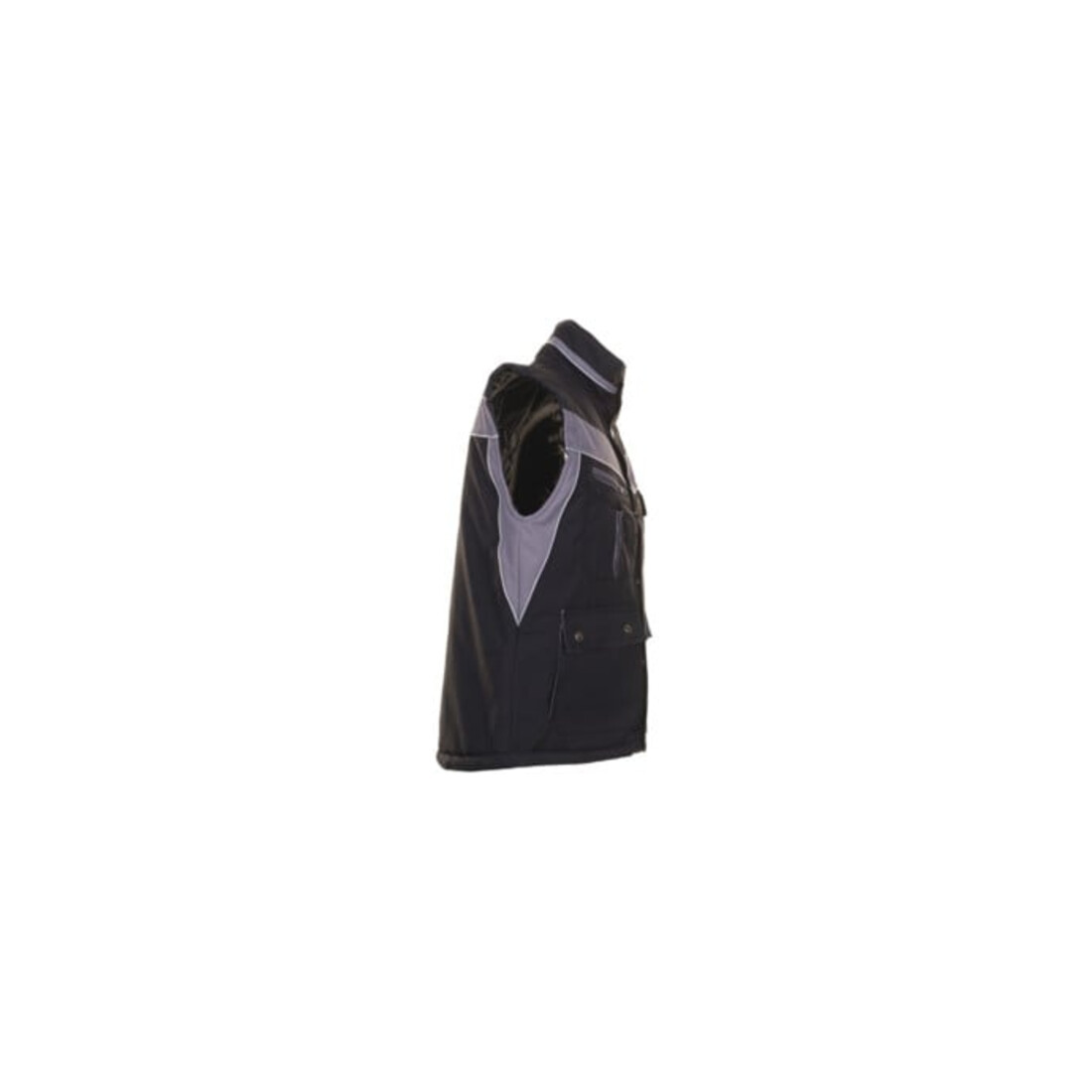 Gilet d'hiver Planam Plaline noir/zinc