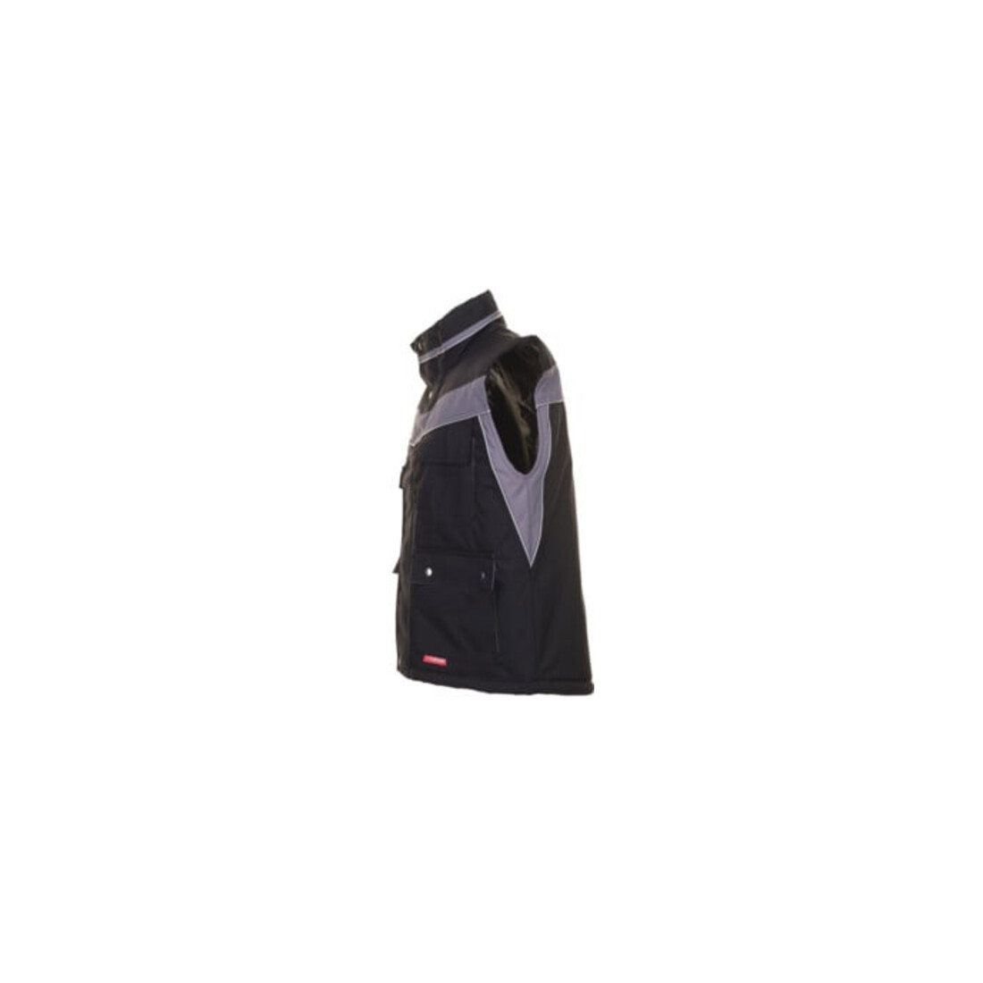 Gilet d'hiver Planam Plaline noir/zinc