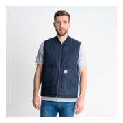 Gilet matelassé STIER Heavy Work bci coton M bleu marine