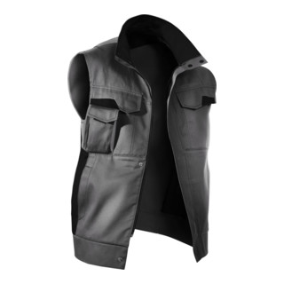 Gilet mélange Kübler Vita 7L48 anthracite/noir