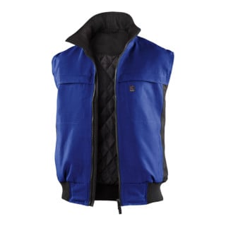 Gilet pare-pluie Kübler 7168 bleu bleu bleuet/noir