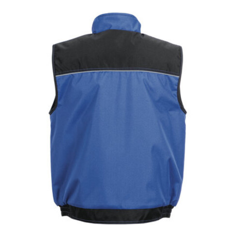Gilet d'hiver Planam Bleu royal poussière/noir
