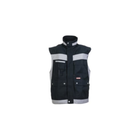 Gilet Planam Plaline noir/zinc