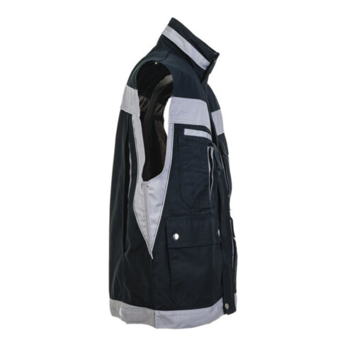 Gilet Planam Plaline noir/zinc