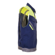 Gilet Planam Visline marine/jaune/zinc-4