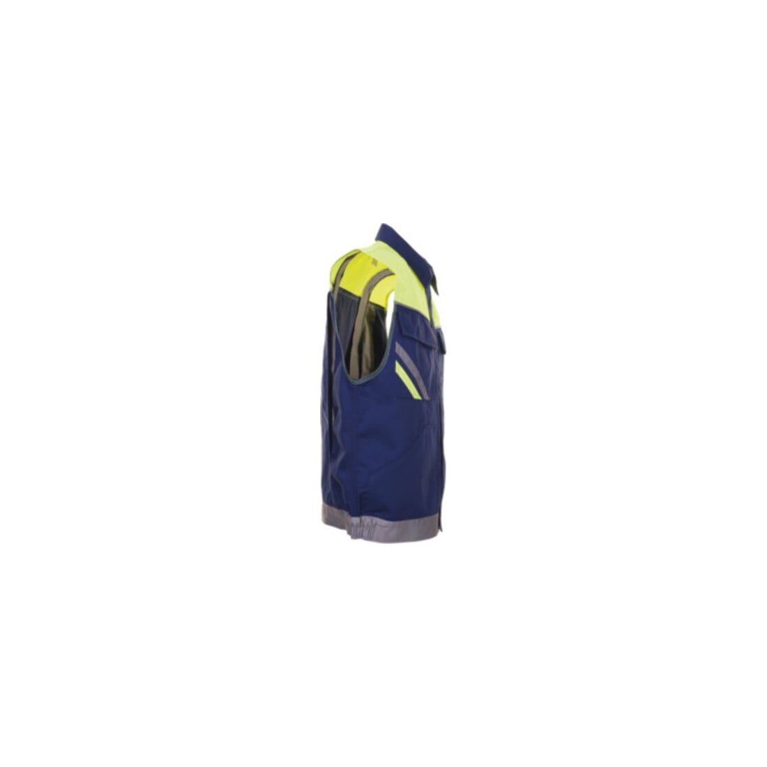 Gilet Planam Visline marine/jaune/zinc