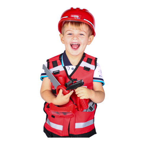 Gilet porte-outils pour enfant avec jeu d’outils, 9 pcs KS Tools