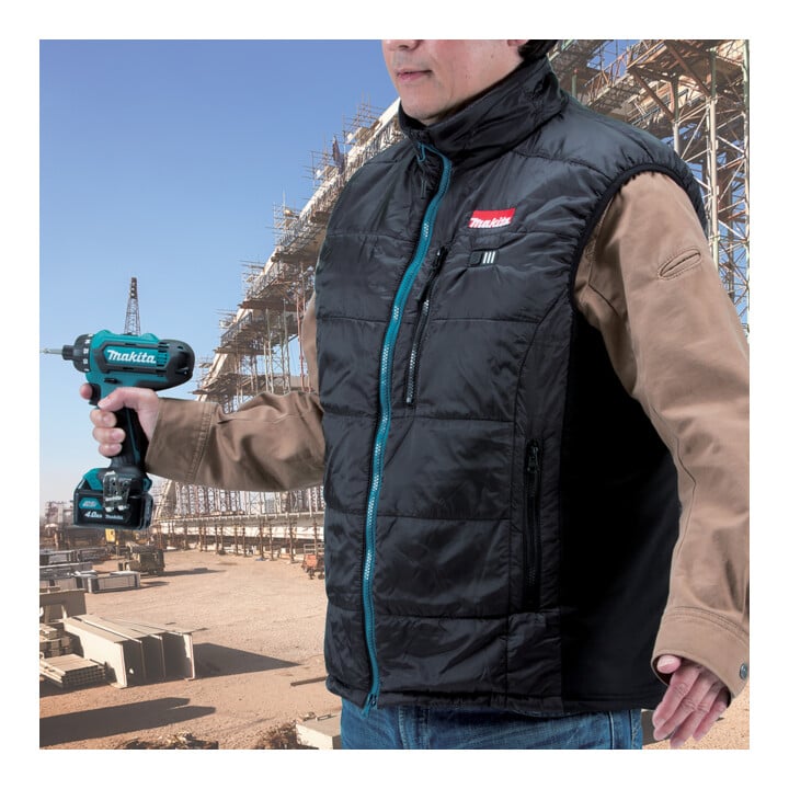 Gilet thermique à batterie Makita taille L CV101DZLL