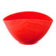 Gipsbecher Gummi D.125mm H.90mm Gummi rot super flexibel-1