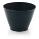 Gipsbecher H.130mm D.oben:125/unten:90mm kon.f.Nitrolacke geeignet Gum.schwarz-1