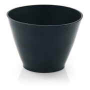 Gipsbecher H.130mm D.oben:125/unten:90mm kon.f.Nitrolacke geeignet Gum.schwarz-1